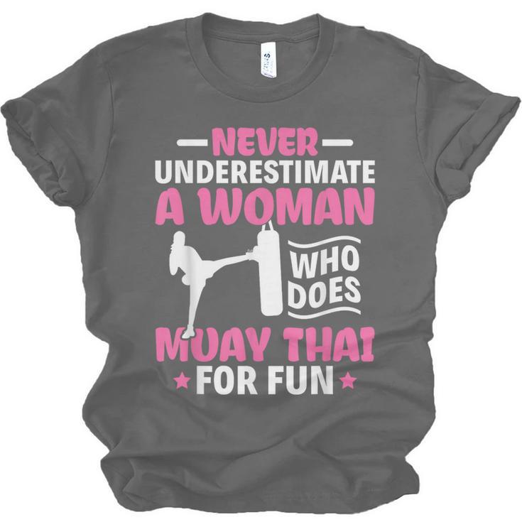 Never Underestimate A Woman Thai Boxing Muay Thai Fighter Unisex Jersey T-Shirt, trending gift Never Underestimate A Woman Thai Boxing Muay Thai Fighter Unisex Jersey T-Shirt, trending gift