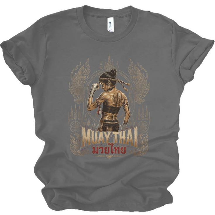 Vintage Muay Thai Chaiya Thai Boxing Fighter Style Unisex Jersey T-Shirt, trending gift