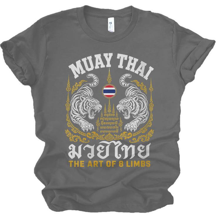 Women's Muay Thai The Art Of 8 Limbs Martial Arts Tigers Unisex Jersey T-Shirt, trending gift
