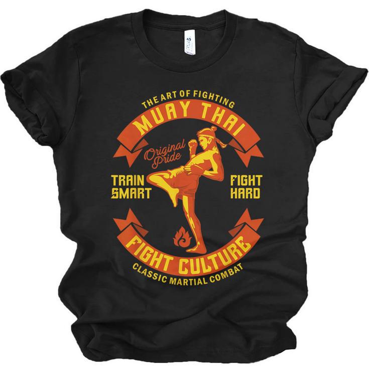 The Art Of Fighting Culture Muay Thai Unisex Jersey T-Shirt
