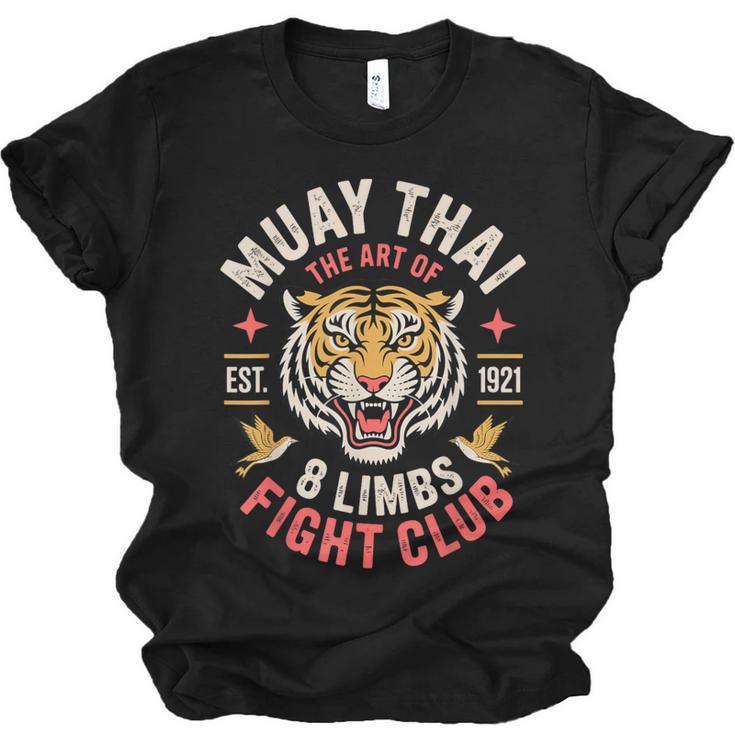 Cool Muay Thai Art For Men Women Kickboxer MMA Muay Thai Unisex Jersey T-Shirt