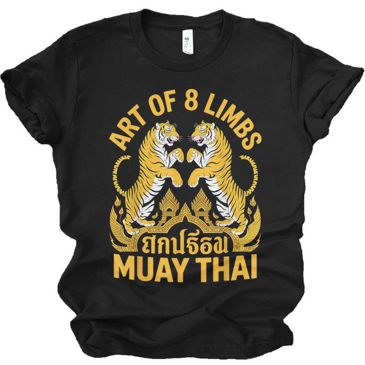 Cute Muay Thai Art For Men Women Kids Muay Thai Lovers Unisex Jersey T-Shirt