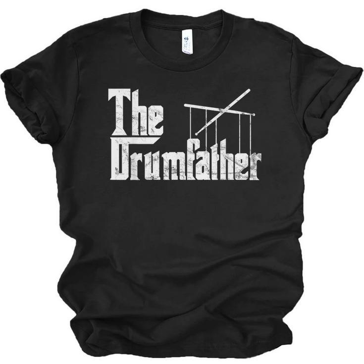 Drummer Humor The Drumfather Drum Kit Unisex Jersey T-Shirt