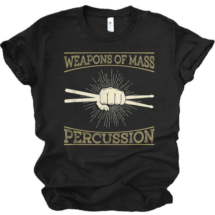 Drummer Music  Drum Kit Unisex Jersey T-Shirt