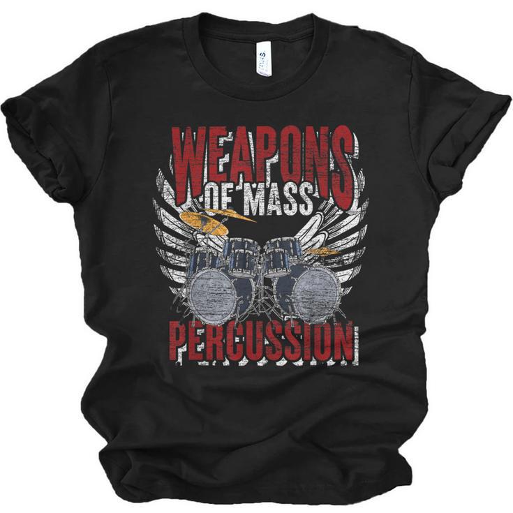Drummer Rock Drummer Drum Kit Unisex Jersey T-Shirt