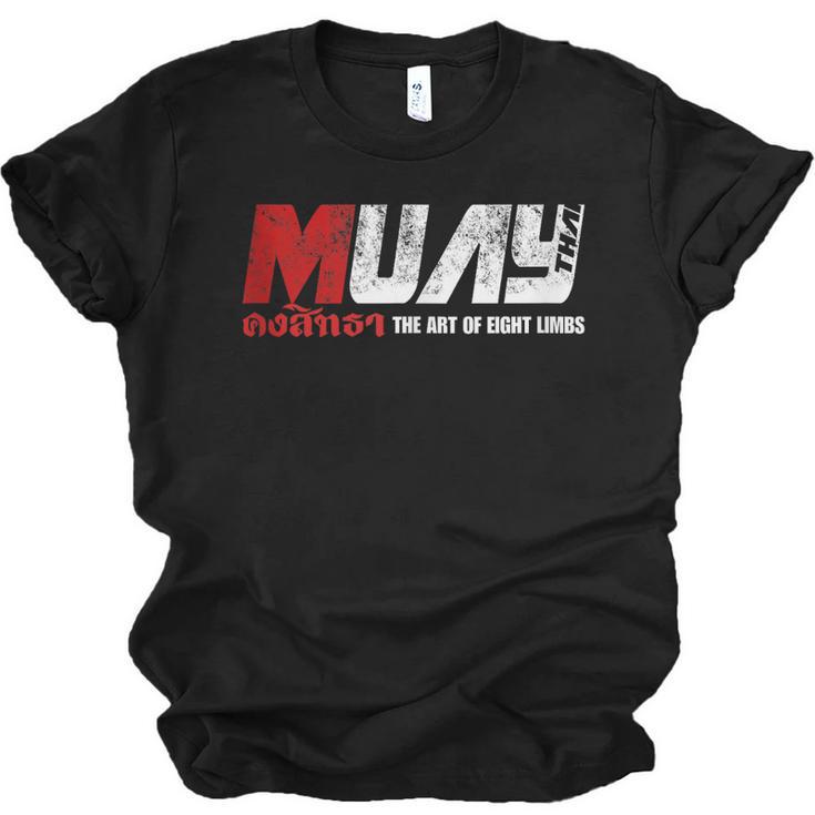 Martial Arts Muay Thai Unisex Jersey T-Shirt