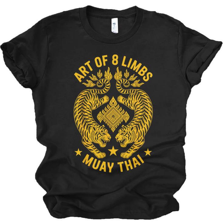 Muay Thai Art Of 8 Limbs Thai Boxing Unisex Jersey T-Shirt