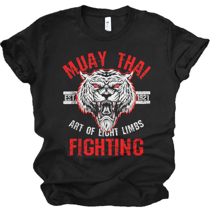 Muay Thai Art Of Eight Limbs Sak Yant Thai Boxing MMA Arts Unisex Jersey T-Shirt