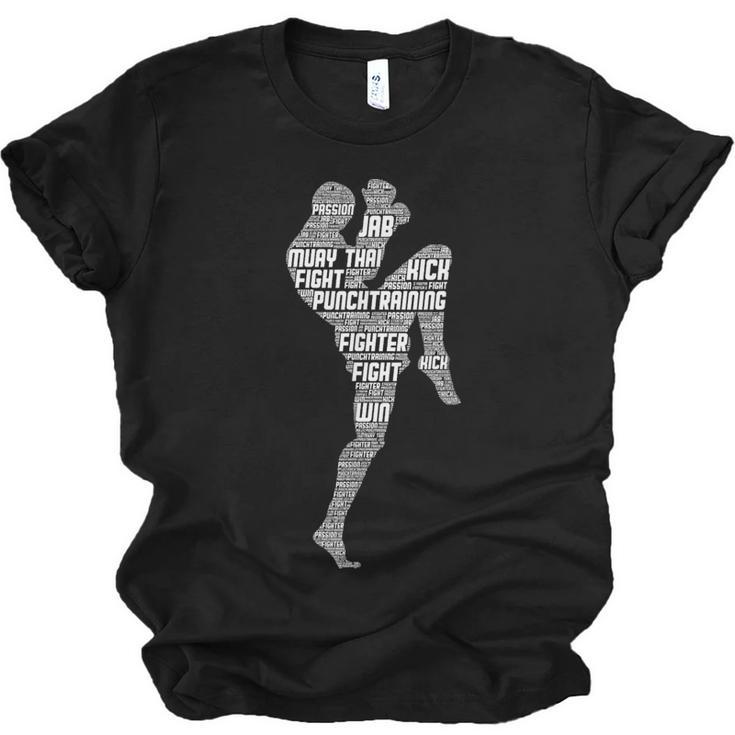 Muay Thai Thai Boxes Taekwondo Men Boys Children Unisex Jersey T-Shirt