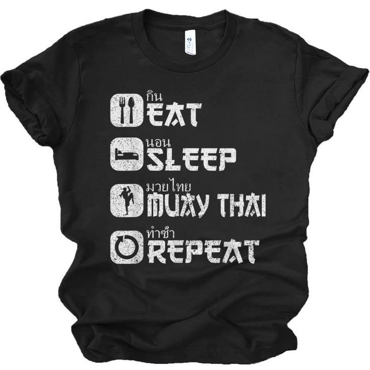 Muay Thai Boxing Thai Boxer Thai Kickboxing Unisex Jersey T-Shirt