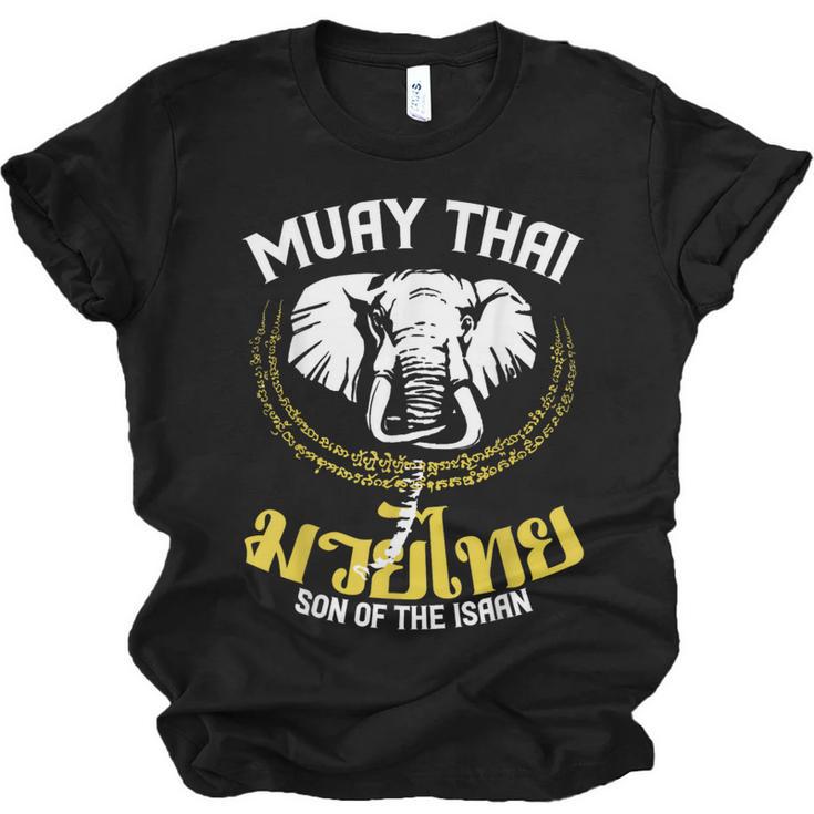 Muay Thai Thai Boxing Elephant Martial Arts T-Shirt Unisex Jersey T-Shirt