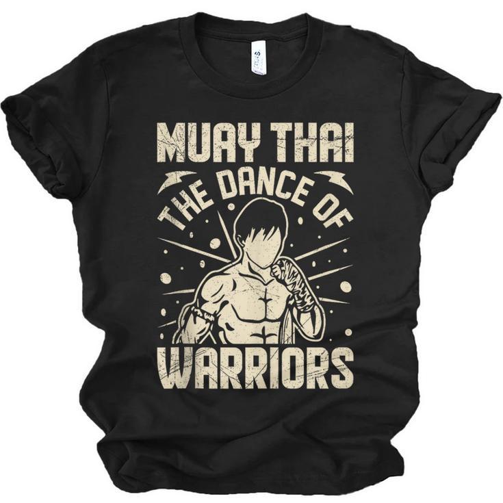 Muay Thai The Dance Of Warriors Muay Thai Unisex Jersey T-Shirt