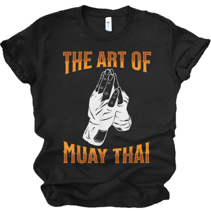 Muay Thai Fighter The Art Of Muay Thai Unisex Jersey T-Shirt