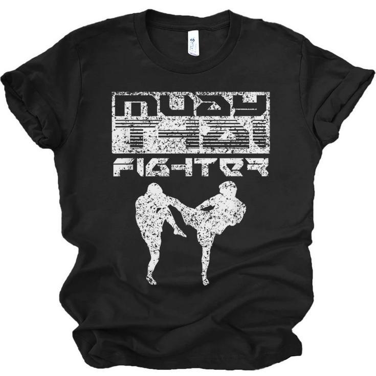 Muay Thai Fighter Boxing Martial Arts Unisex Jersey T-Shirt