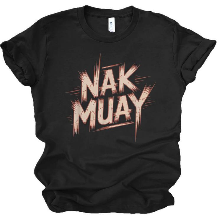 Muay Thai Fighter Nak Identity Training Practitioner Proud Unisex Jersey T-Shirt