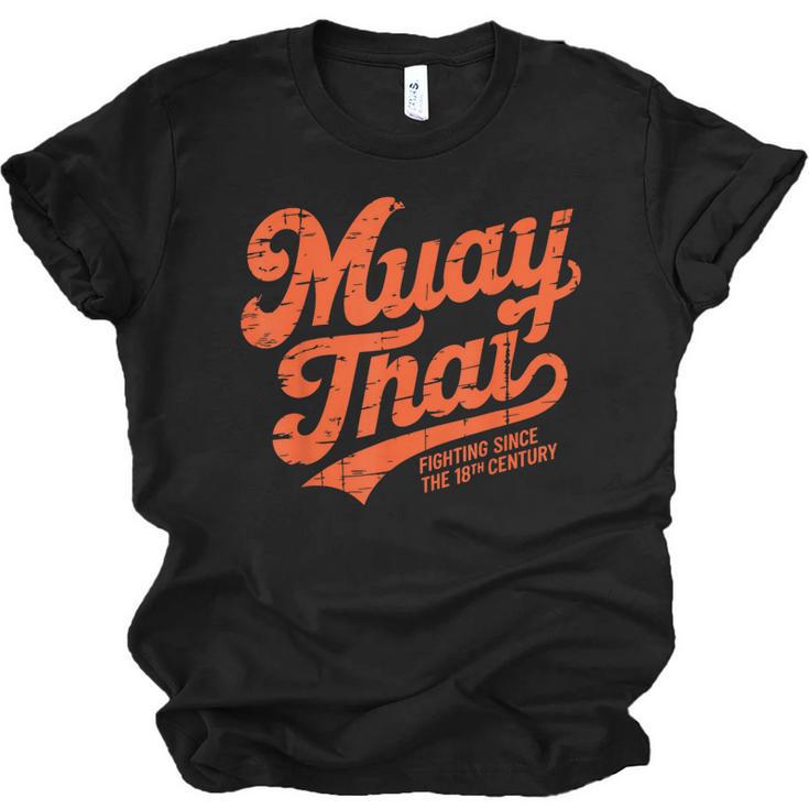 Muay Thai Fighting Muay Thai Coach Unisex Jersey T-Shirt