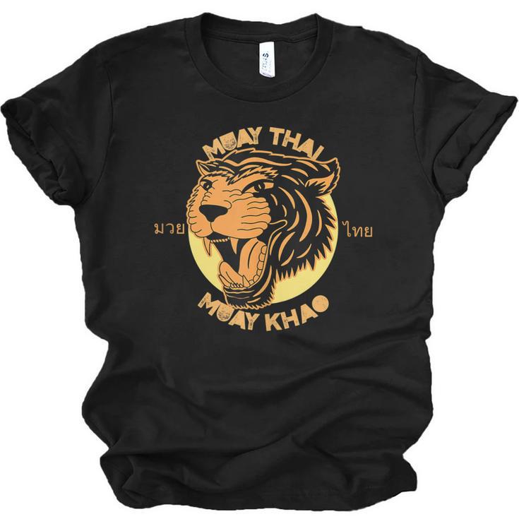 Muay Thai Muay Khao Kickboxing Unisex Jersey T-Shirt