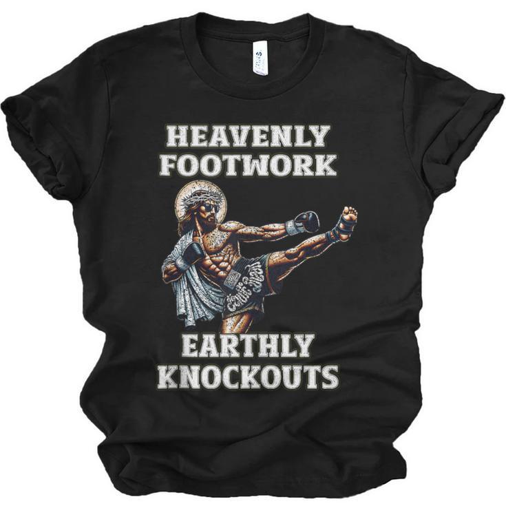 Muay Thai Lord Jesus Kickboxing Christian Unisex Jersey T-Shirt