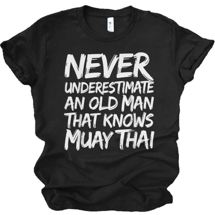 Muay Thai For Men Boys Dad Mixed Martial Arts Unisex Jersey T-Shirt
