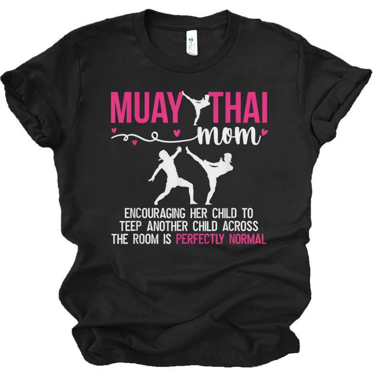 Muay Thai Mom Definition Muay Thai Mother Muay Thai Mama Unisex Jersey T-Shirt