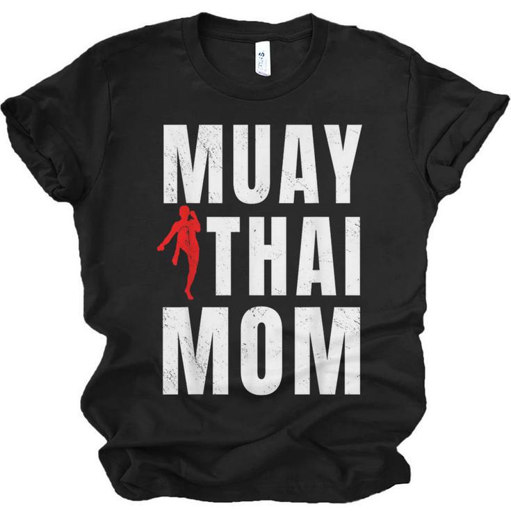 Muay Thai Mom Martial Artis Combat Sports Mother's Day Unisex Jersey T-Shirt
