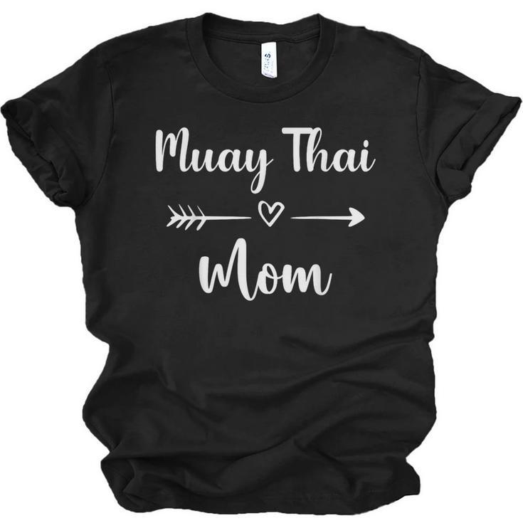 Muay Thai Mom Woman Muay Thai Sport Lover Unisex Jersey T-Shirt