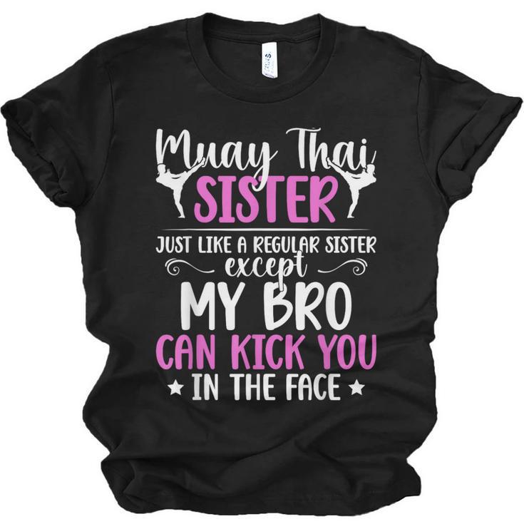 Muay Thai Sister Definition Muay Thai Sis Unisex Jersey T-Shirt