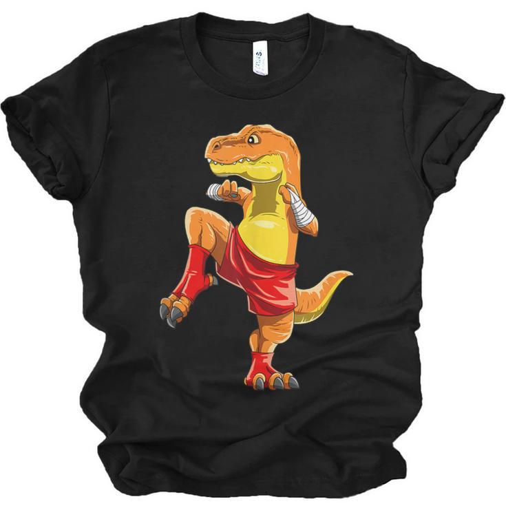 Muay Thai T-Rex Thai Boxing Unisex Jersey T-Shirt