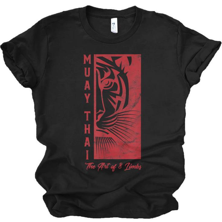Muay Thai Tiger Art Of 8 Limbs Kickboxing Shirt Unisex Jersey T-Shirt