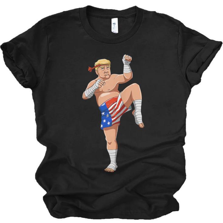Muay Thai Trump Make Muay Thai Great Again Unisex Jersey T-Shirt