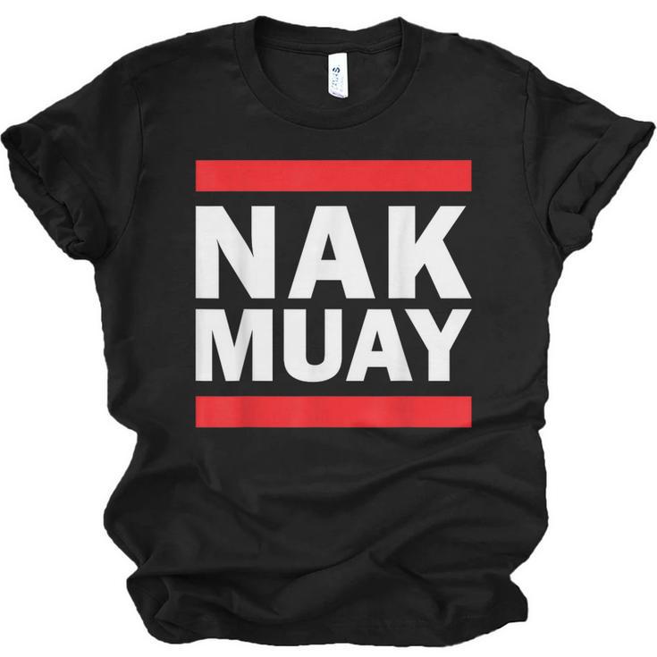 Nak Muay Thai Kickboxing MMA Unisex Jersey T-Shirt