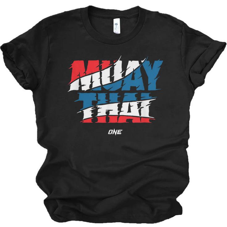 Official ONE Muay Thai Flag Unisex Jersey T-Shirt