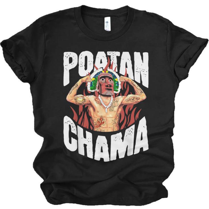 POATAN CHAMA MMA Fan JJB Boxing Muay Thai Kickboxing Unisex Jersey T-Shirt