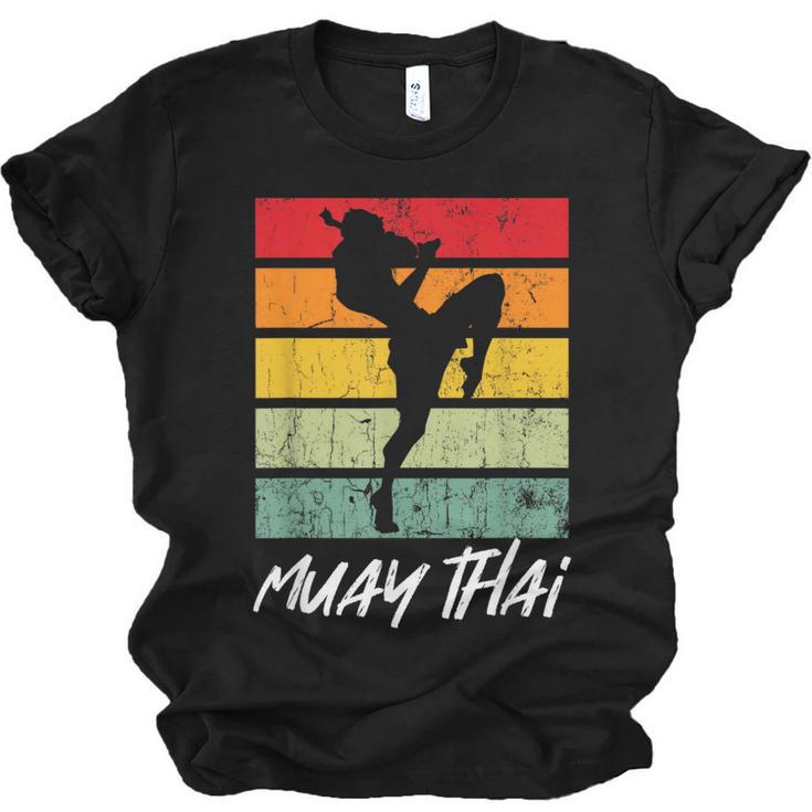 Retro Muay Thai Vintage MMA Martial Arts Thailand Boxing Unisex Jersey T-Shirt