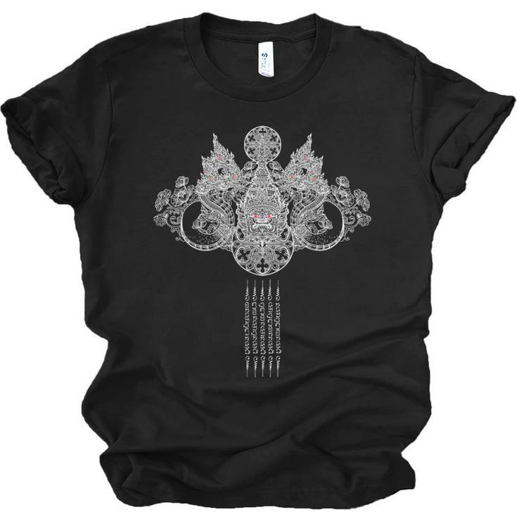 Thai Sak Yant Tattoo Muay Thai Art Unisex Jersey T-Shirt