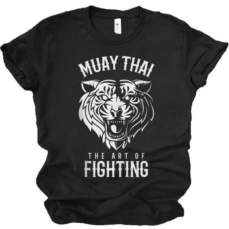 Tiger Muay Thai And Kickboxing Unisex Jersey T-Shirt