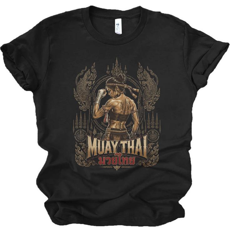 Vintage Muay Thai Chaiya Thai Boxing Fighter Style Unisex Jersey T-Shirt