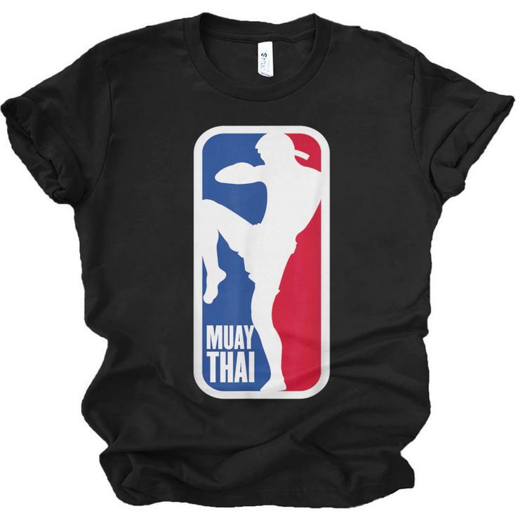 Vintage Muay Thai Fighter MMA Street Fight Kickboxing Club Unisex Jersey T-Shirt