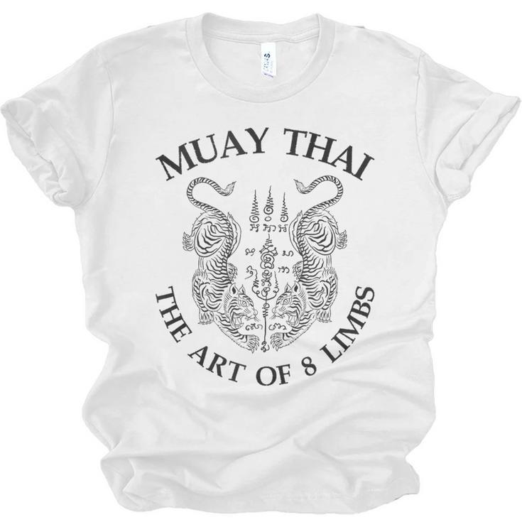 The Art Of 8 Limbs Muay Thai Unisex Jersey T-Shirt