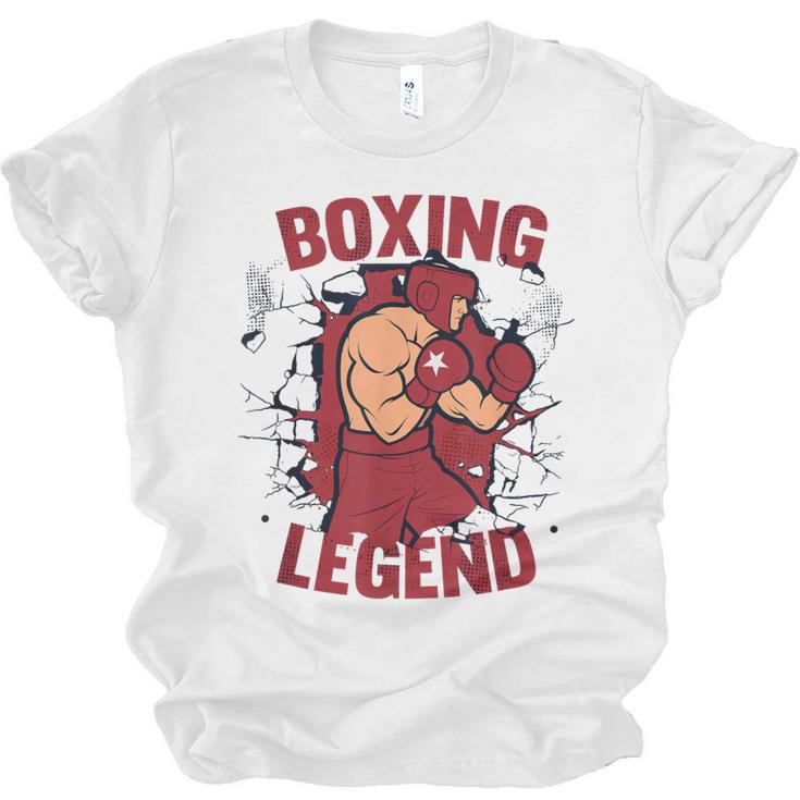 Boxing Legend Professional Boxer Muay Thai Boxing Unisex Jersey T-Shirt