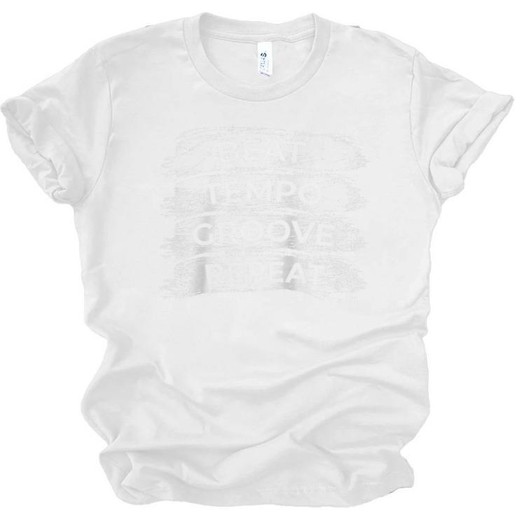 Drum Kit Motivation Drum Player Drum Set Raglan Baseball Tee Unisex Jersey T-Shirt