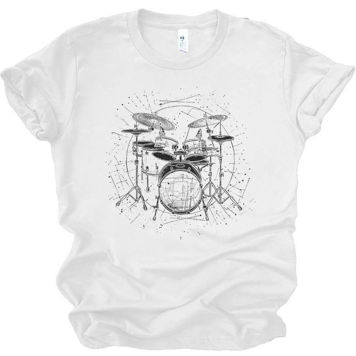 Drum Kit Premium Tri-Blend Unisex Jersey T-Shirt