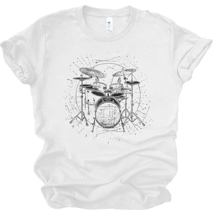 Drum Kit Raglan Baseball Tee Unisex Jersey T-Shirt