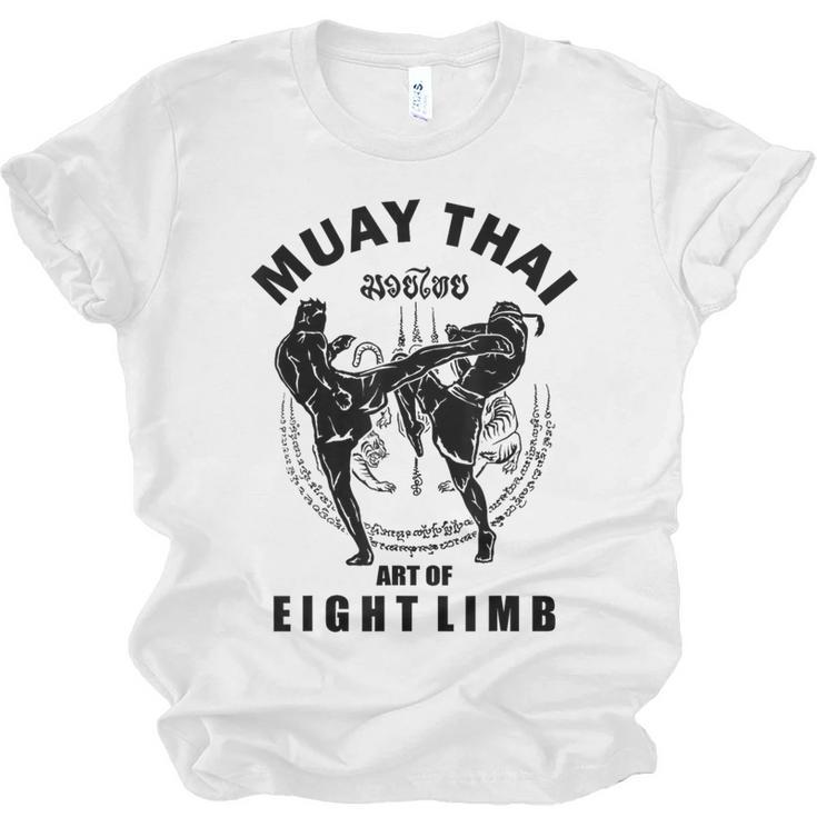 Muay Thai Art Of Eight Limb Unisex Jersey T-Shirt