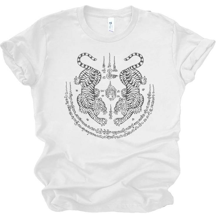 Twin Tiger Muay Thai Shorts Thailand Martial Arts Boxing Unisex Jersey T-Shirt