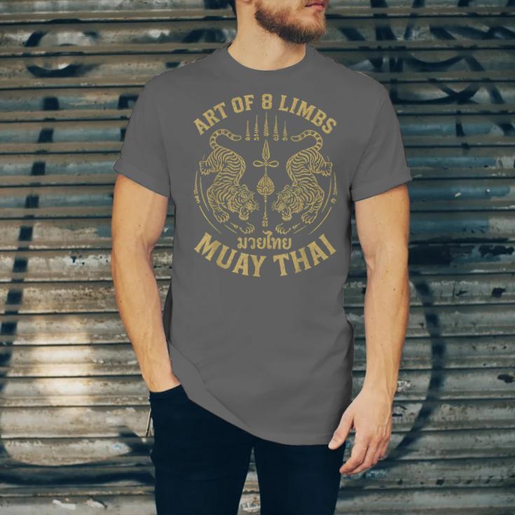 Art Of 8 Limbs MMA Tiger Muay Thai Fighter Muay Thai Unisex Jersey T-Shirt