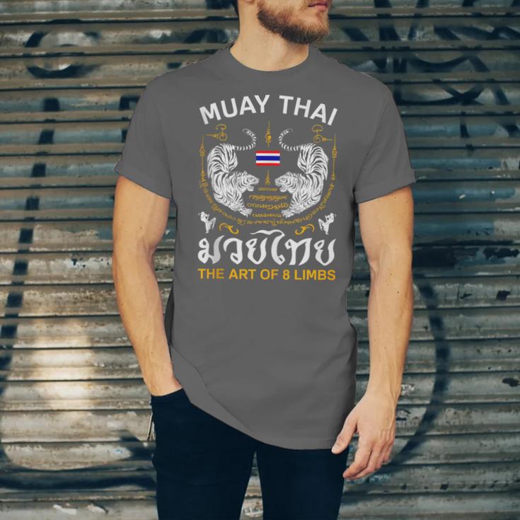 The Art Of 8 Limbs Sak Yant Tiger Muay Thai Unisex Jersey T-Shirt The Art Of 8 Limbs Sak Yant Tiger Muay Thai Unisex Jersey T-Shirt