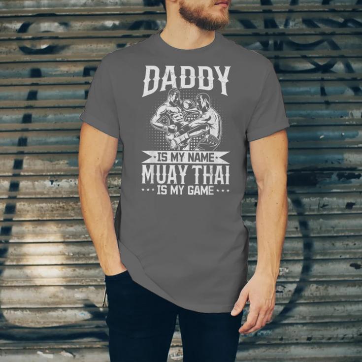 Daddy Is My Name Muay Thai Is My Game Muay Thai Dad Unisex Jersey T-Shirt Daddy Is My Name Muay Thai Is My Game Muay Thai Dad Unisex Jersey T-Shirt