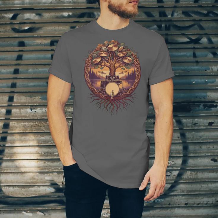 Drummer Drum Kit Musician Percussion Player Unisex Jersey T-Shirt Drummer Drum Kit Musician Percussion Player Unisex Jersey T-Shirt