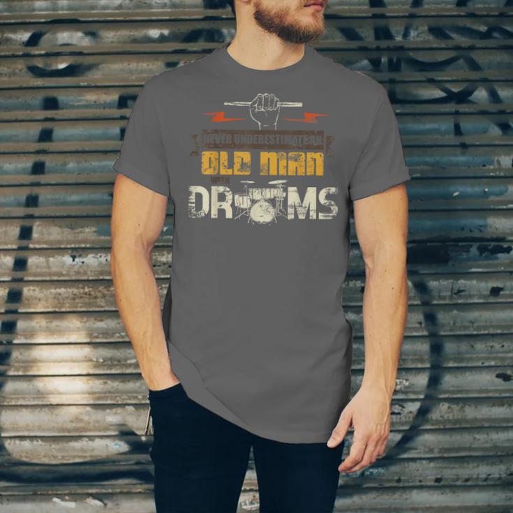 Drummer Drummer Pensioner Drum Kit Unisex Jersey T-Shirt Drummer Drummer Pensioner Drum Kit Unisex Jersey T-Shirt
